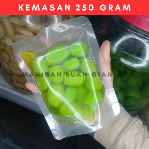 MANISAN BUAH KEMASAN 250 GRAM MANISAN BUAH CIANJUR ASINAN BUAH