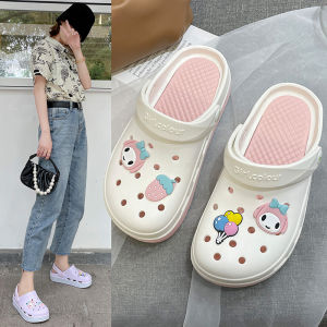 Best Sellers Korean Style Clog Crocs Slip On Sandals For Women On Sale Summer Lightweight Comfort Soft Sole Sandals Slippers For Women