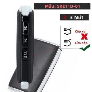 Chìa Khóa Điều Khiển Từ Xa Thông Minh Không Cần Chìa KEYECU WAZSKE11D01 315MHz Tích Hợp Chip 6A Dành Cho Mazda 3 Hatchback CX-30 CX-50 CX-90 2019-2025 Chất Liệu ABS