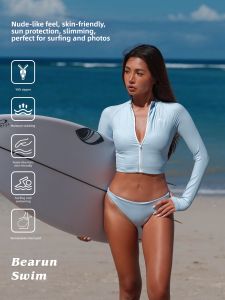Sun Protection Long Sleeve Swimwear Set