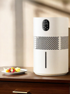 Fog-Free Evaporative Humidifier with Bacteria Removal and Low Noise for Pregnant Women and Babies