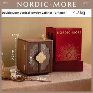 NORDIC MORE | Luxury Practical Jewelry Box for Wedding and Birthday Gifts