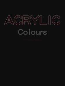 ชุดสีอะคริลิค 12/24สีสีสำหรับเด็กและผู้ใหญ่สำหรับผ้า/เสื้อผ้า/เล็บ/ผ้าใบ/Rock ภาพวาดกันน้ำ