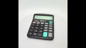 New Solar Electronic Calculator 12 Digits-AA-837S