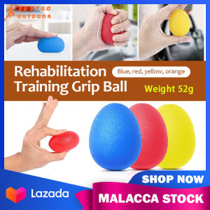 Hand Exercise Squeeze Ball Silicone Gel Massage Therapy Hand Grip Ball Finger Strength Recovery Decompression Ball Bola Urut Fisio Fisioterapi