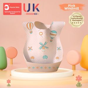 RENQIBAOBEI | Waterproof Baby Bib for Feeding