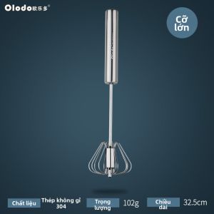 Olodo | Dụng Cụ Đánh Trứng Bằng Tay Inox 304