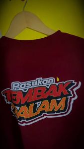 KAOS KATA-KATA PASUKAN TEMBAK DALAM COTTON COMBED 24S TEBAL ADEM NYAMAN DAYA SERAP KERINGAT TINGGI