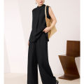 Sleeveless Versatile Linen Rayon Set. 
