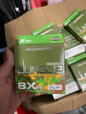 dây câu cá. pe megabara 8x