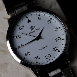 PhiLipe Ricci Jam Tangan Wanita Rantai Besi Analog Black Series WBLCK20 Free Box