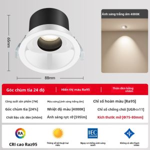 Bull | Đèn Pha Chìm Chống Lóa Tường