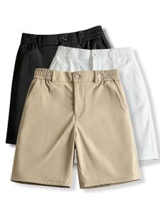 LIIEN NOOS | Solid Color Casual Shorts Loose Lightweight