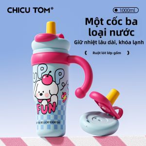 CHICU TOM | Cốc Cách Nhiệt Trang Trí Đẹp