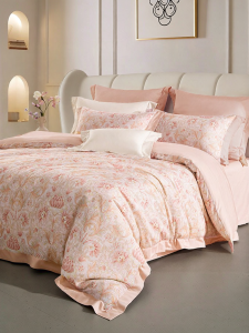 Mercury | High-Thread-count Luxurious Cotton Sateen Bedding Set 4-pcs
