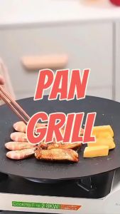 Alat Pemanggang BBQ Grill Pan Korean Steambot Wajan Panggangan Makanan