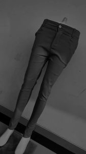 Celana Panjang Wanita Stretch Pinggang Karet Belakang Bahan Melar Lentur Clana Chinos Chino Legging Street Polos Anak Dewasa Cewek Perempuan