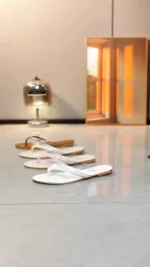 𝐒𝐡𝐨𝐞𝐬𝟗𝟑𝟕 #BK15 COD Women flat sandal trend T-strap style