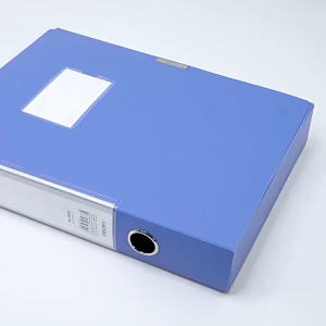 XiaoMing File Box A4 Folder Thickened Information Book Accounting Voucher Document Organization Box