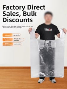 QINXINLIAN | Mover Packing Storage Plastic Bag Large