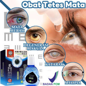 [100% Asli ] Obat tetes mata Tetes Mata Herbal Mata Alami eye drop Astigmatisme Miopia Presbiopia Katarak Glaukoma Floaters