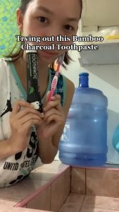 BAMBOO CHORCOAL TOOTH PASTE ISI BERSIH 105g PEMBERSIH GIGI AMPUH PEMUTIH