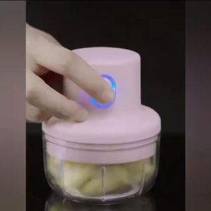 Electric Mini Garlic Chopper: A Wireless Mincer Dicer Grinder