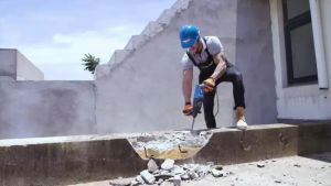 1000W 26mm 3 Mode Rotary Hammer Drill Heavy Duty Wall Concrete Drilling Maching Mesin Gerudi Dinding Simen 2-26 Drill