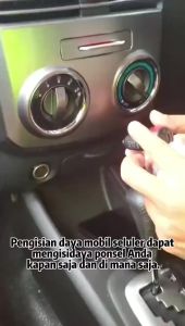 Charger Mobil 3.1A Ganda USB LCD Tegangan Meter Tampilan 12-24V Cepat Pengisian Power Adapter