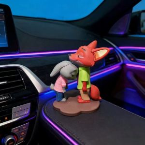 LUKSEN | Zootopia Judie Nick Character Car Interior Ornament