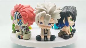 Bandai | 2026 Anime Merch Demon Slayer Tanjirou Kamado Anime Figure Exquisite and Cute Q-Version Handmade Ornament Birthday Gifts