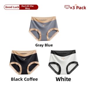 TIANZHIYI | Red Cotton Crotch Panties for Plus Size Seductive Peachy Bottom Briefs