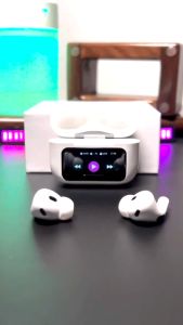 A9 Pro หูฟังบลูทูธพร้อมหน้าจอทัชสกรีน พร้อมบลูทูธ 5.4 เวอร์ชั่นล่าสุด หูฟังบลูทูธ หูฟังไร้สาย เทคโนโลยีล้ำสมัย