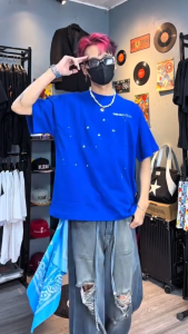 Áo Thun 280gms cây dừa ( trắng đen xanh bích )//THELIGHT.STU