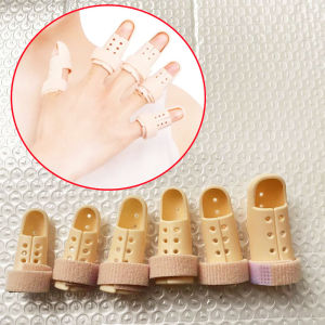 1 ชุด/6 ชิ้น อุปกรณ์พยุงนิ้วแบบปรับได้-อุปกรณ์พยุงนิ้วแบบมallet-สำหรับบรรเทาอาการปวดนิ้ว ป้องกันข้อต่อ บรรเทาอาการปวด