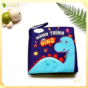 Sách vải cho bé chính hãng - Hành trình của Dino Xương Rồng Nhỏ