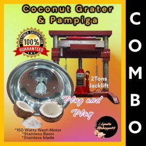 COMBO 2TONS MILKER AND COCONUT GRATER