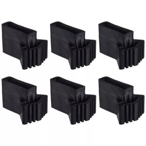 4/6Pcs Replacement Non Slip Rubber Folding Ladder Leg Feet Pads Foot Covers Ladder Balance Bar Foot Cover Anti Slip Foot Cover
