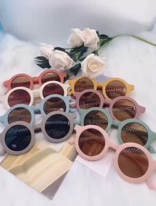 Kacamata Anak & Kacamata Hitam Bayi Usia 0-8 Tahun Model Bulat