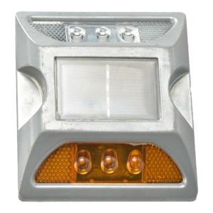YIJIUBABA | Solar LED Flashing Aluminum Warning Light
