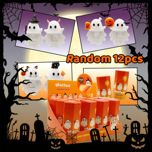 Bandai | Halloween Little Angel Doll Ghostees Series Blind Box Doll Phone Accessories Stick-on Cute Handmade Pendant Dolls Halloween Gift