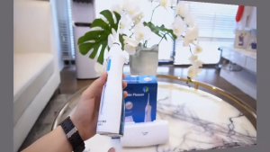 Máy Tăm Nước Procare KHD13 Công Nghệ Hiện Đại Với 3 Chế Độ PhunTia Nước Nhỏ Làm Sạch Sâu Chân Răng-Bảo Vệ Răng LợiTặng Kèm 4 Đầu Phun