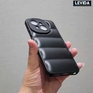 Tecno Spark GO 1 Case Pillow / Case Bantal Macaron Black Case Tecno Spark GO 1