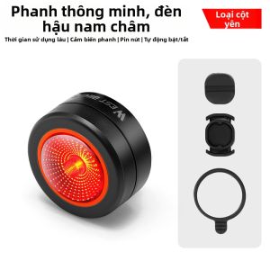 West Biking | Đèn Đuôi Xe Đạp Thông Minh Có Phanh Từ