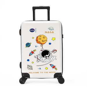 Astronaut Childrens Luggage Boy Elementary School Student Suitcase Boy Universal Wheel Password Trolley Case Small Suitcase