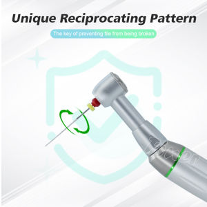 Finer Dental Recipprocating Endodontic Handpiece 10:1 Hand Engine Files Head Speed Reduction Contra Angle Endomotor Handpiece