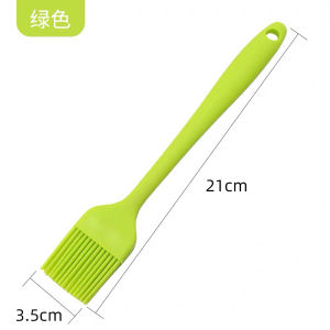 Silicone Oil Brush Kitchen Pancake One-Piece No Shedding High Temperature Resistant BBQ Baking Food Grade Brush for Home Use