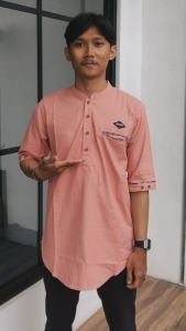 Baju Koko Kombinasi Dewasa Bahan Lengan Pendek Motif Dengan Baruhemat Muslim Kemeja Kekinian Pria 2025