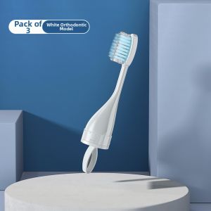 ETRAVEL | Orthodontic Portable Universal Adult Kids Toothbrush Set