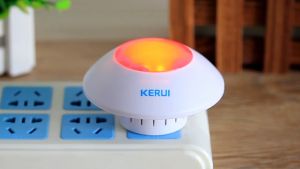 Alarm Strobe Sirine Wireless KERUI: Sistem Lampu Strobe Alarm